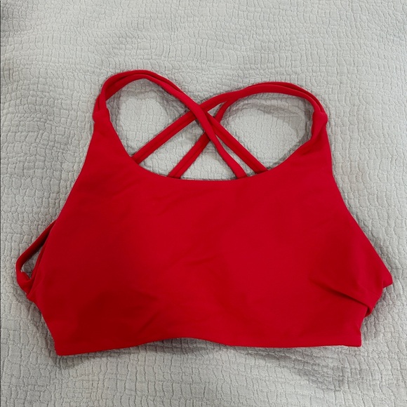 Bombshell Sportswear Red Sports Bra - Picture 1 of 7